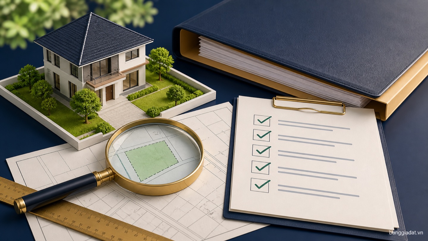 Checklist kiểm tra pháp lý trước khi đặt cọc mua đất