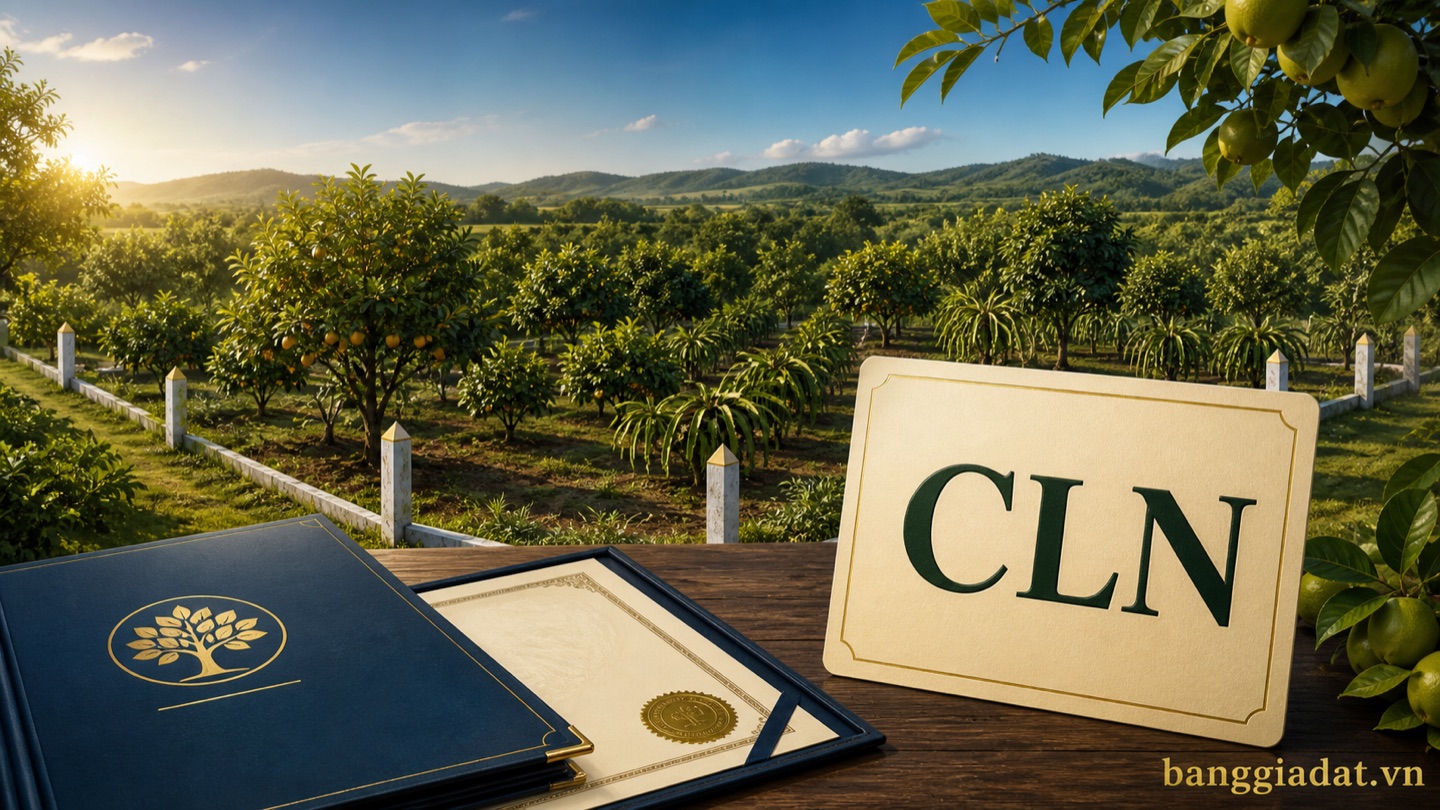 Đất CLN trồng cây lâu năm