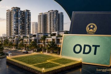 Đất ODT trong khu dân cư đô thị