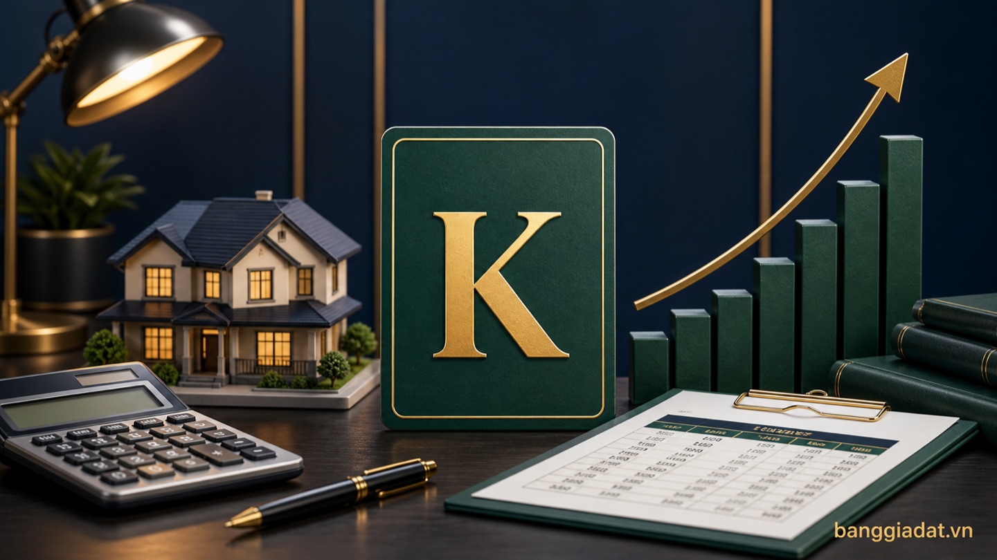 Hệ số điều chỉnh giá đất K