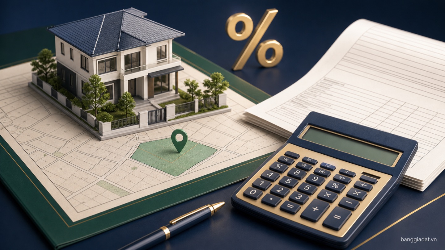Cách tính lệ phí trước bạ nhà đất